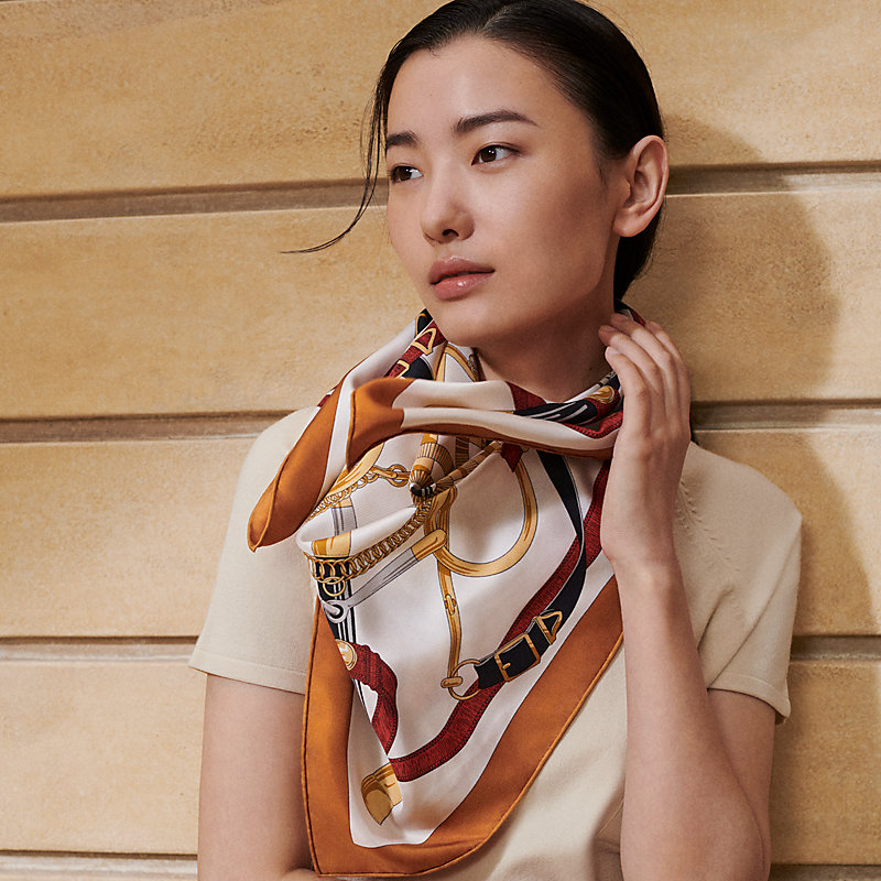 Eperon D'Or forever scarf 90 | Hermès USA